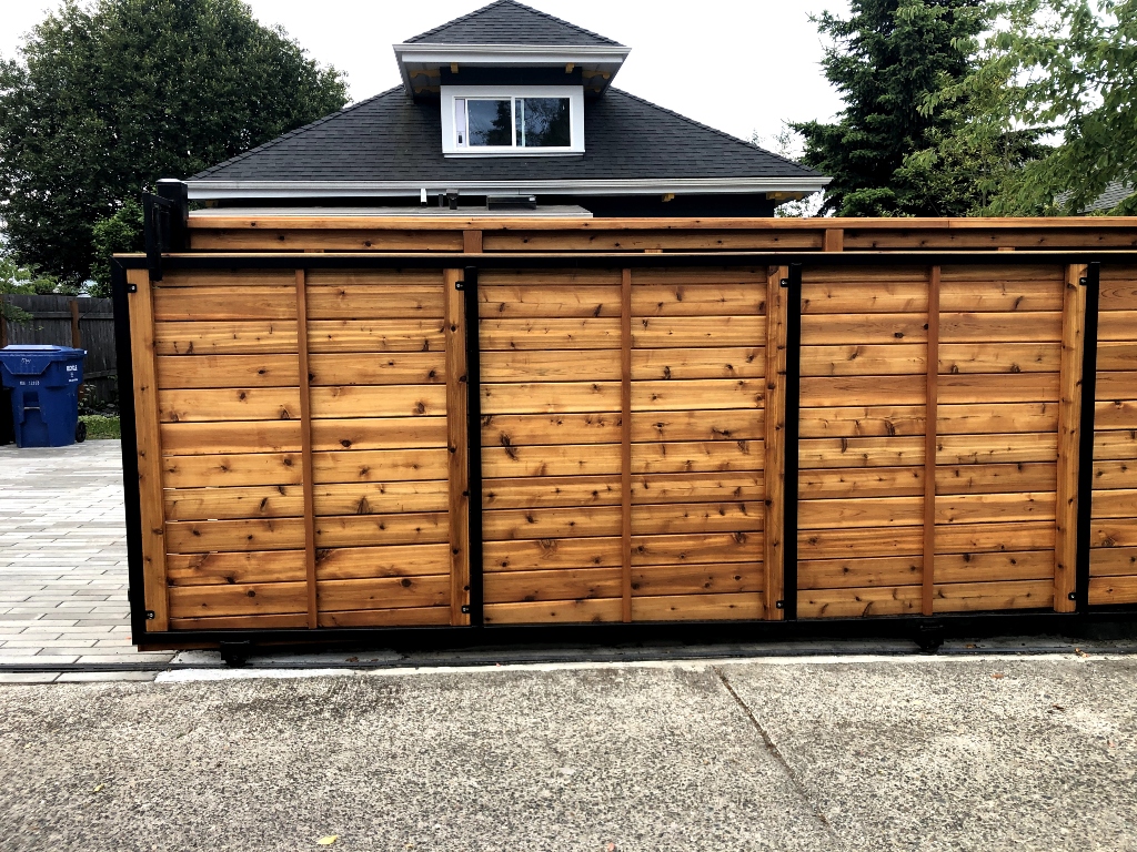 A.D. Security Gates & Access LLC gate installation project 14 in Renton and the Seattle area