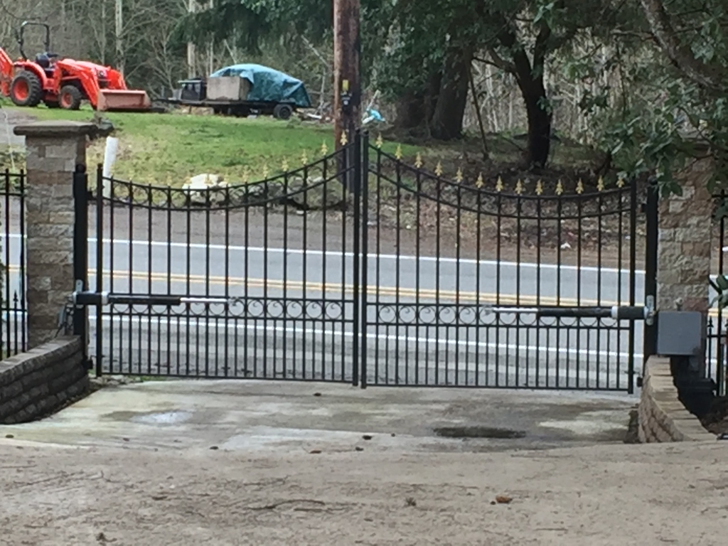 A.D. Security Gates & Access LLC gate installation project 17 in Renton and the Seattle area