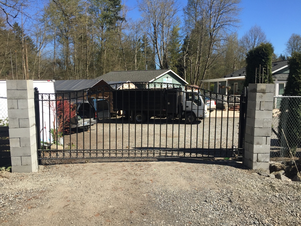 A.D. Security Gates & Access LLC gate installation project 18 in Renton and the Seattle area