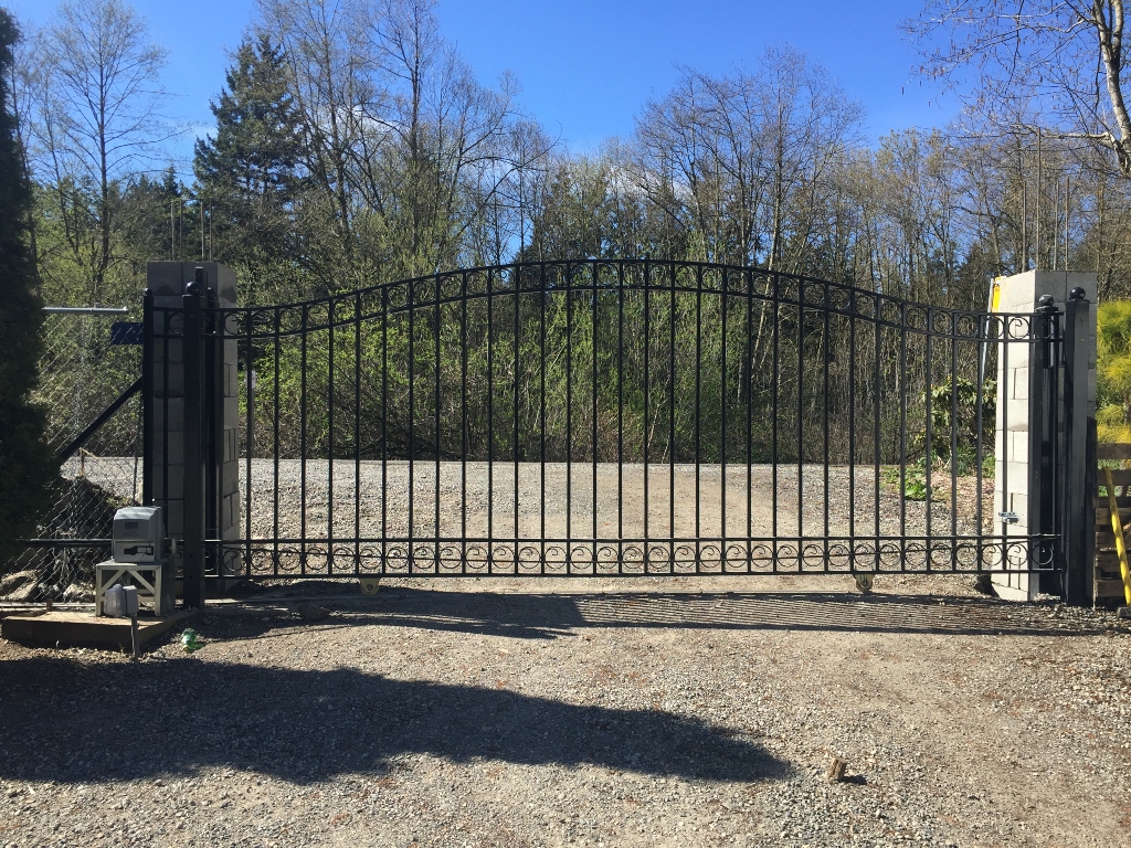 A.D. Security Gates & Access LLC gate installation project 19 in Renton and the Seattle area