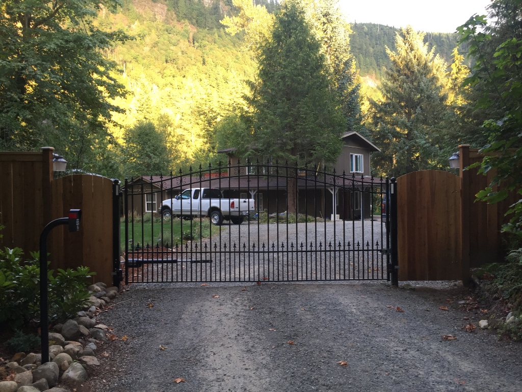 A.D. Security Gates & Access LLC gate installation project 22 in Renton and the Seattle area