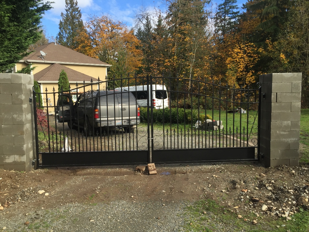 A.D. Security Gates & Access LLC gate installation project 23 in Renton and the Seattle area