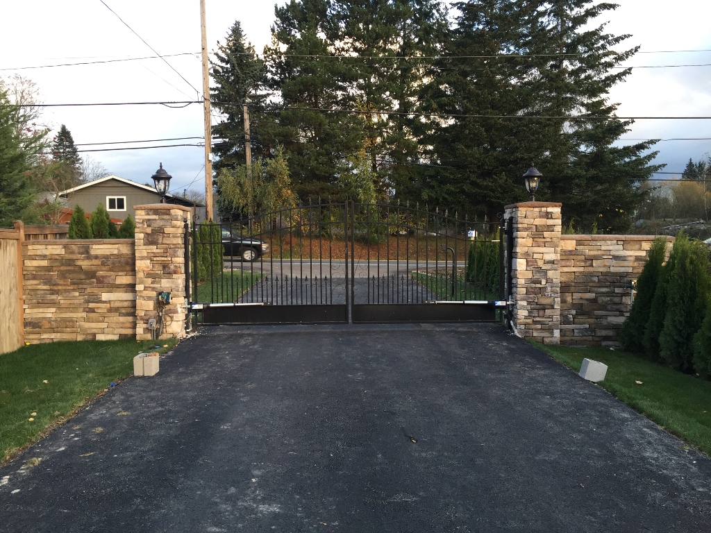 A.D. Security Gates & Access LLC gate installation project 25 in Renton and the Seattle area