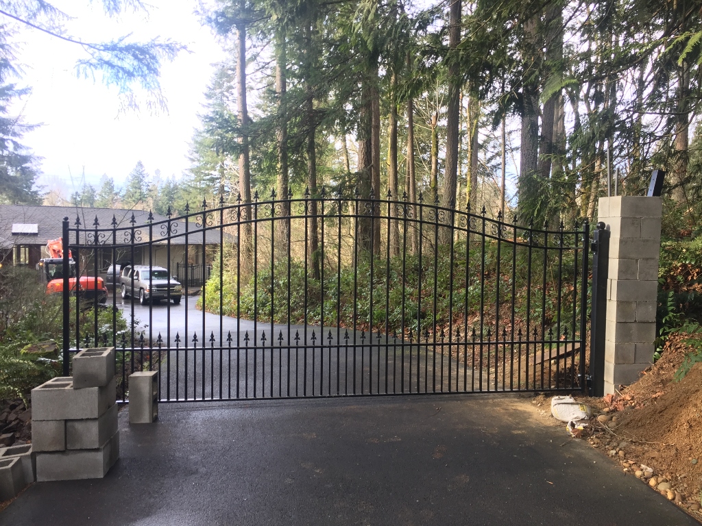A.D. Security Gates & Access LLC gate installation project 26 in Renton and the Seattle area