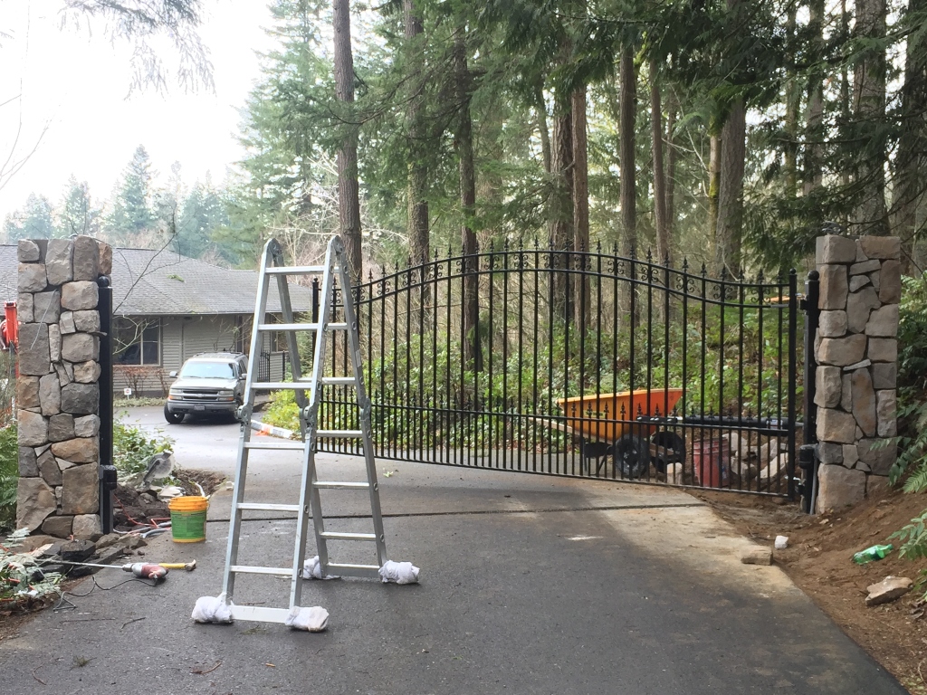 A.D. Security Gates & Access LLC gate installation project 27 in Renton and the Seattle area