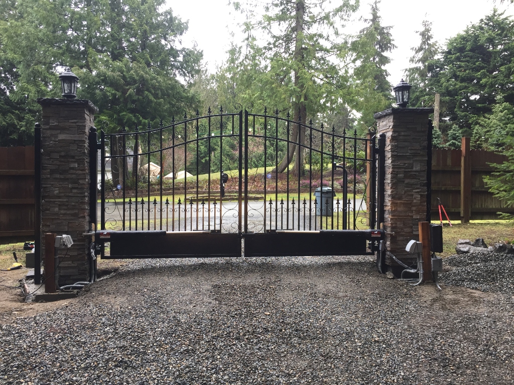 A.D. Security Gates & Access LLC gate installation project 34 in Renton and the Seattle area