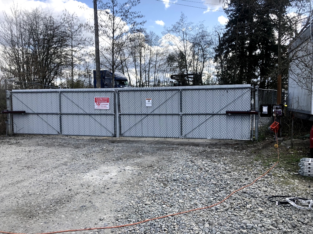 A.D. Security Gates & Access LLC gate installation project 42 in Renton and the Seattle area