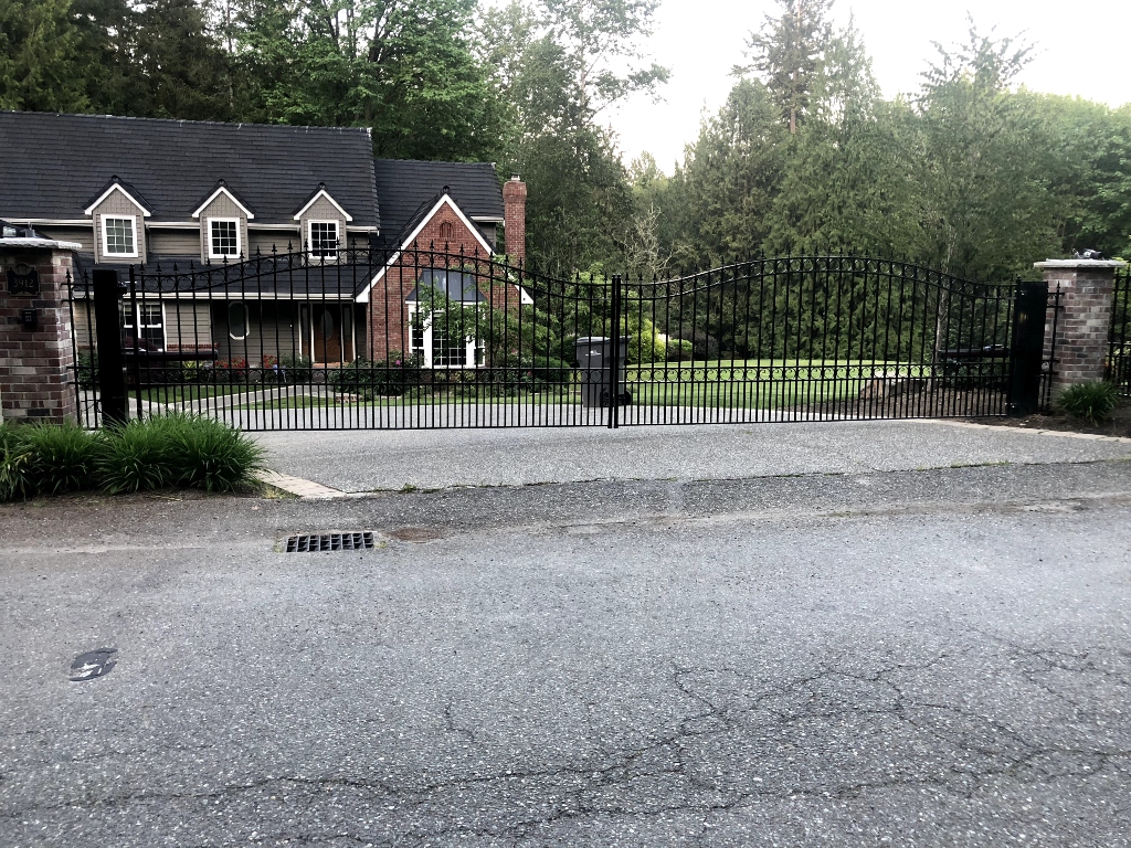 A.D. Security Gates & Access LLC gate installation project 43 in Renton and the Seattle area