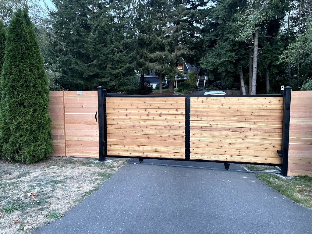 A.D. Security Gates & Access LLC gate installation project 47 in Renton and the Seattle area