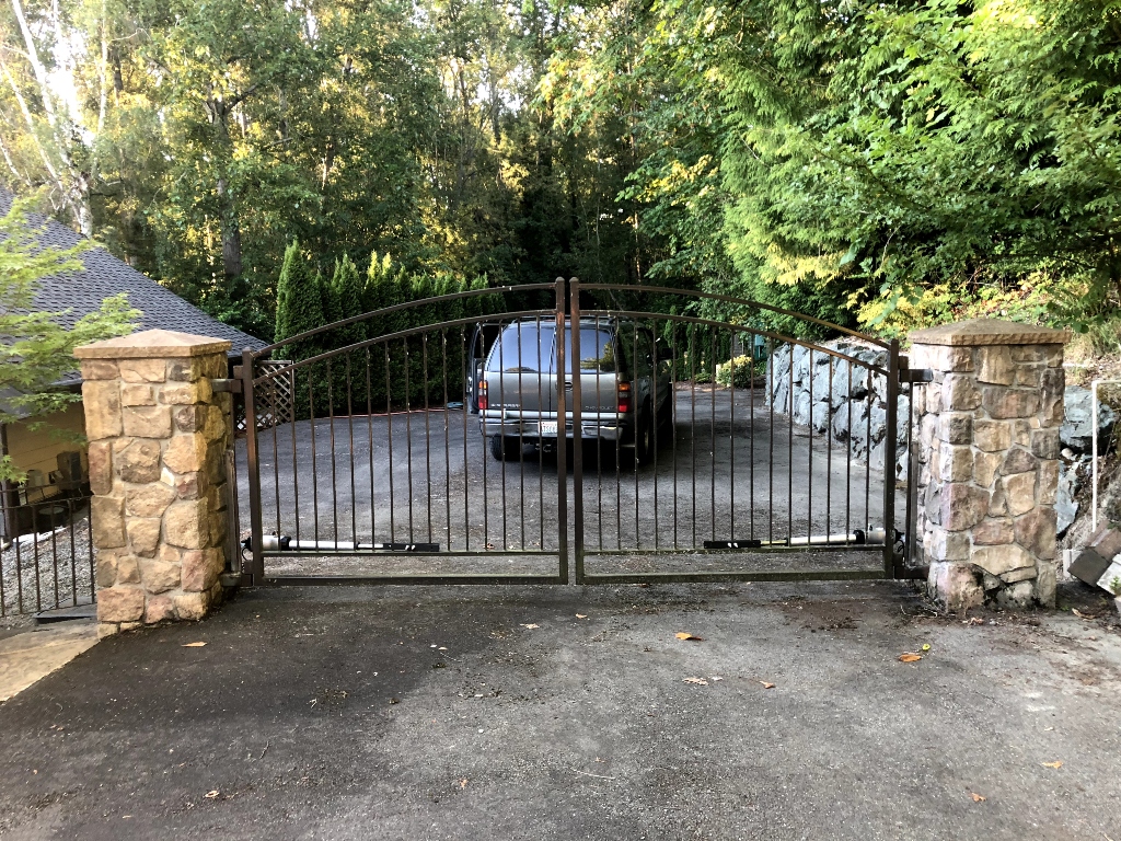 A.D. Security Gates & Access LLC gate installation project 49 in Renton and the Seattle area