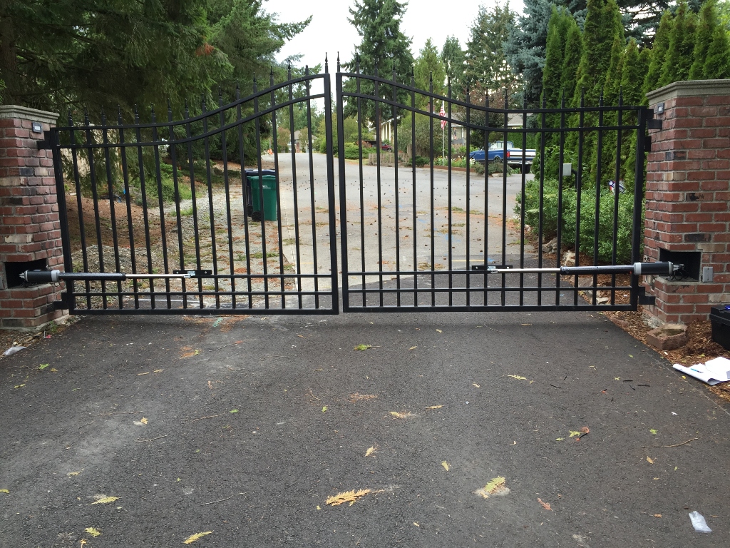 A.D. Security Gates & Access LLC gate installation project 5 in Renton and the Seattle area