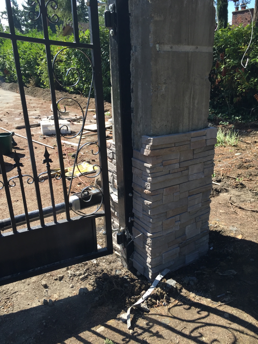 A.D. Security Gates & Access LLC gate installation project 6 in Renton and the Seattle area
