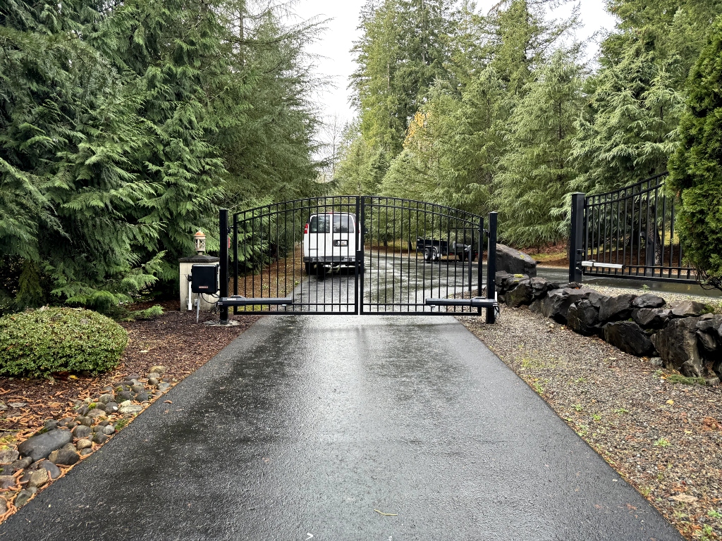 A.D. Security Gates & Access LLC gate installation project 61 in Renton and the Seattle area