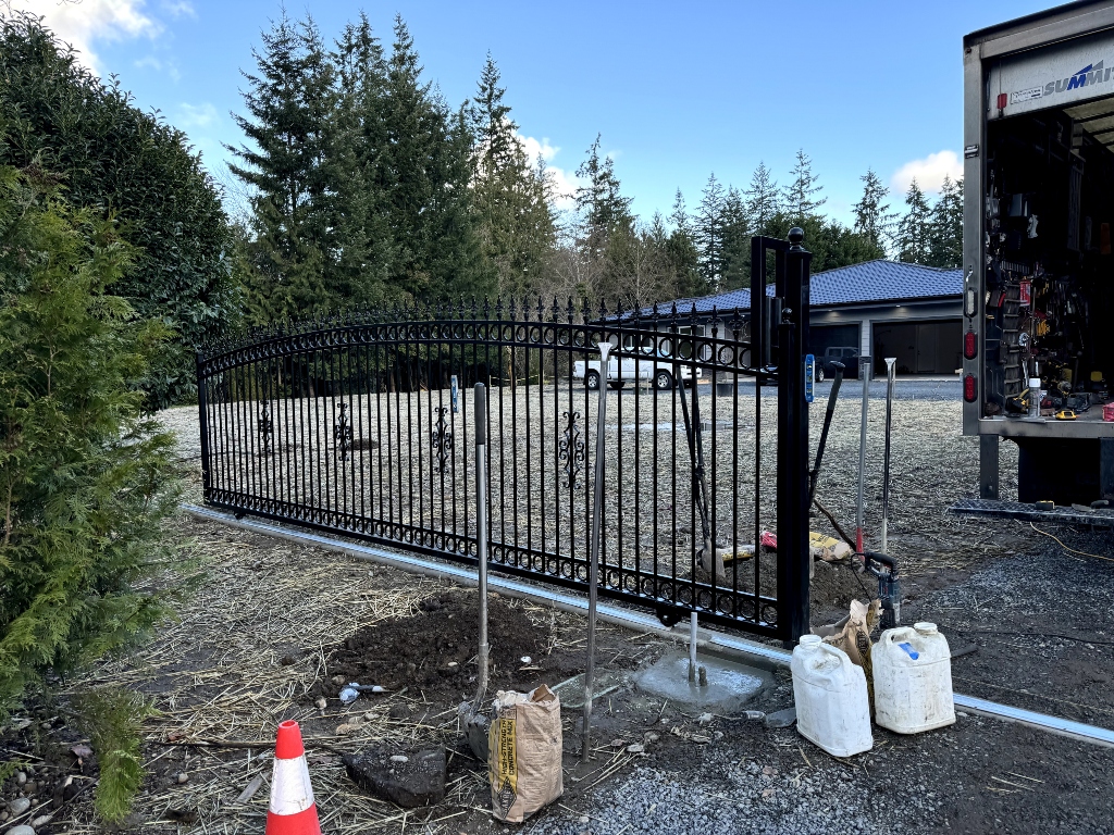 A.D. Security Gates & Access LLC gate installation project 63 in Renton and the Seattle area