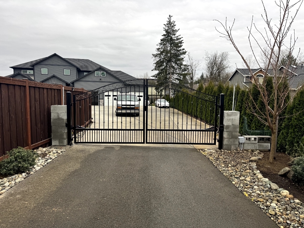 A.D. Security Gates & Access LLC gate installation project 64 in Renton and the Seattle area