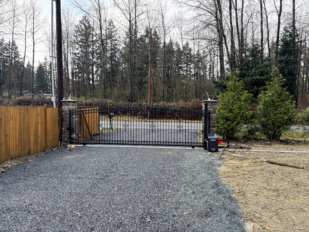 A.D. Security Gates & Access LLC gate installation project 66 in Renton and the Seattle area