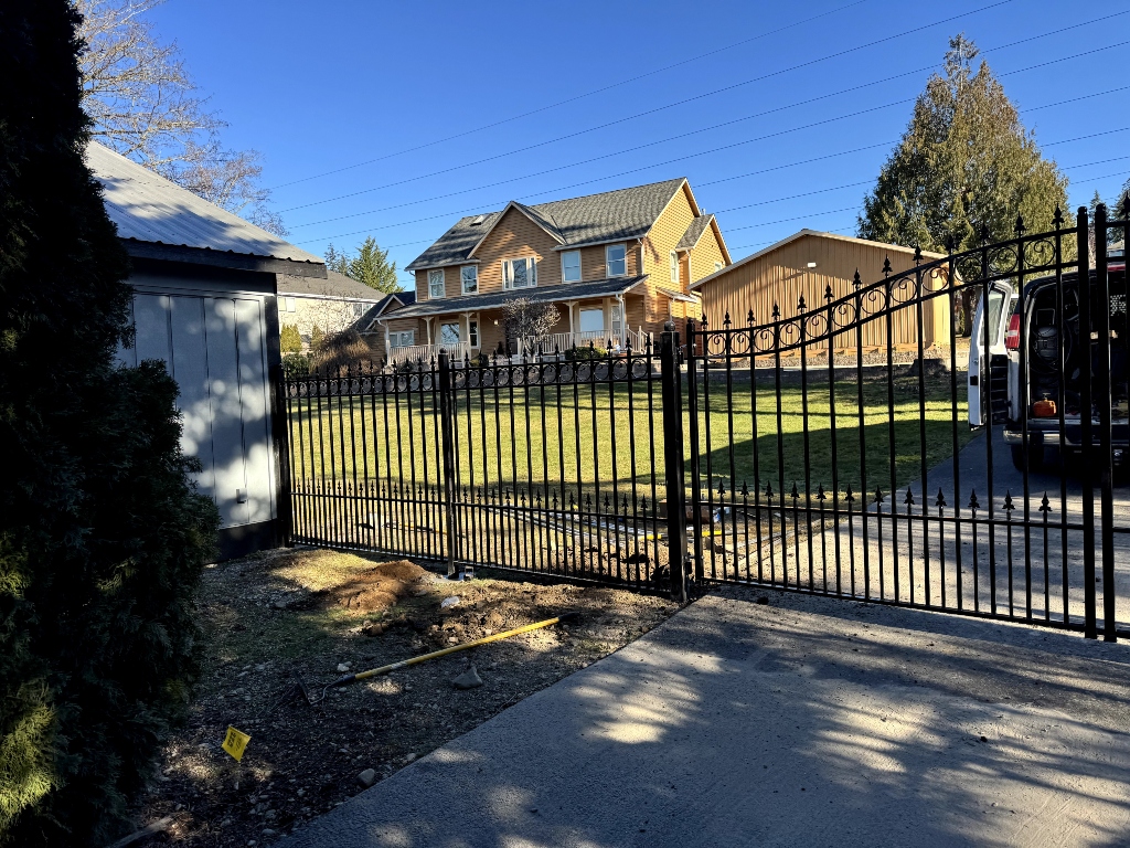 A.D. Security Gates & Access LLC gate installation project 68 in Renton and the Seattle area