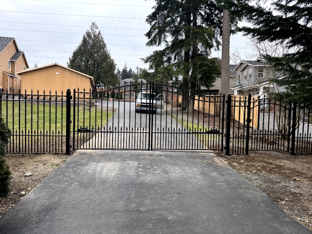 A.D. Security Gates & Access LLC gate installation project 69 in Renton and the Seattle area