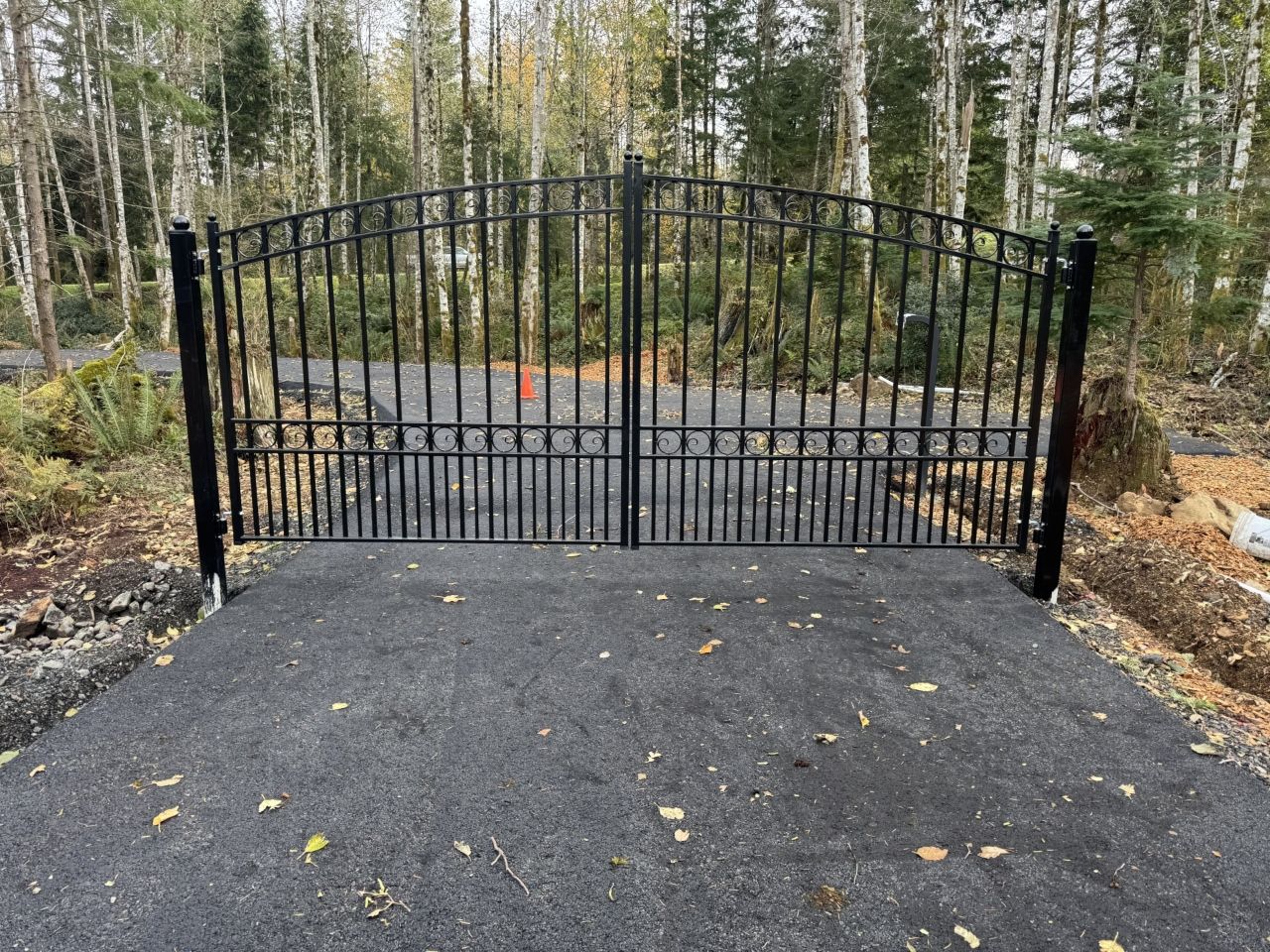 A.D. Security Gates & Access LLC gate installation project 72 in Renton and the Seattle area